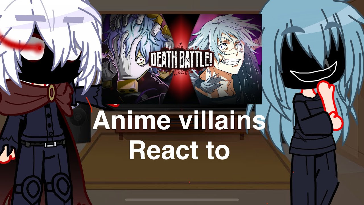 Anime villains react to Shigaraki vs Mahito||MHA vs JJK||Death battle|||