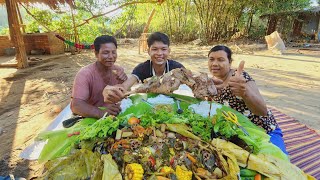 ဆိတ်ပေါင်ရွှံ့အုံကင် နူးညံ့နေသောဗျာ သံပုရာအချဥ်နဲ့ လိုက်ဖက်နေသောဗျာ🔥🤤🤤