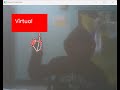 Hand Detection with Virtual Button||Python Open Cv Project || Virtual Button on Virtula Environment