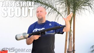 First Strike Scout Bolt Action Rifle - Shooting Video