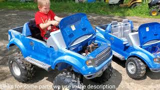 John's Power wheels collection