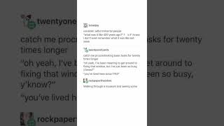 ADHD Immortality Tumblr Post