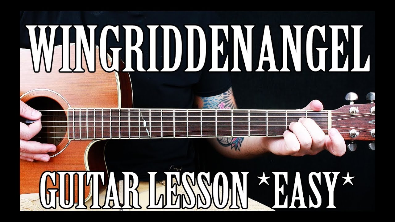 How to Play "WingRiddenAngel" by XXXTentacion on Guitar for Beginners