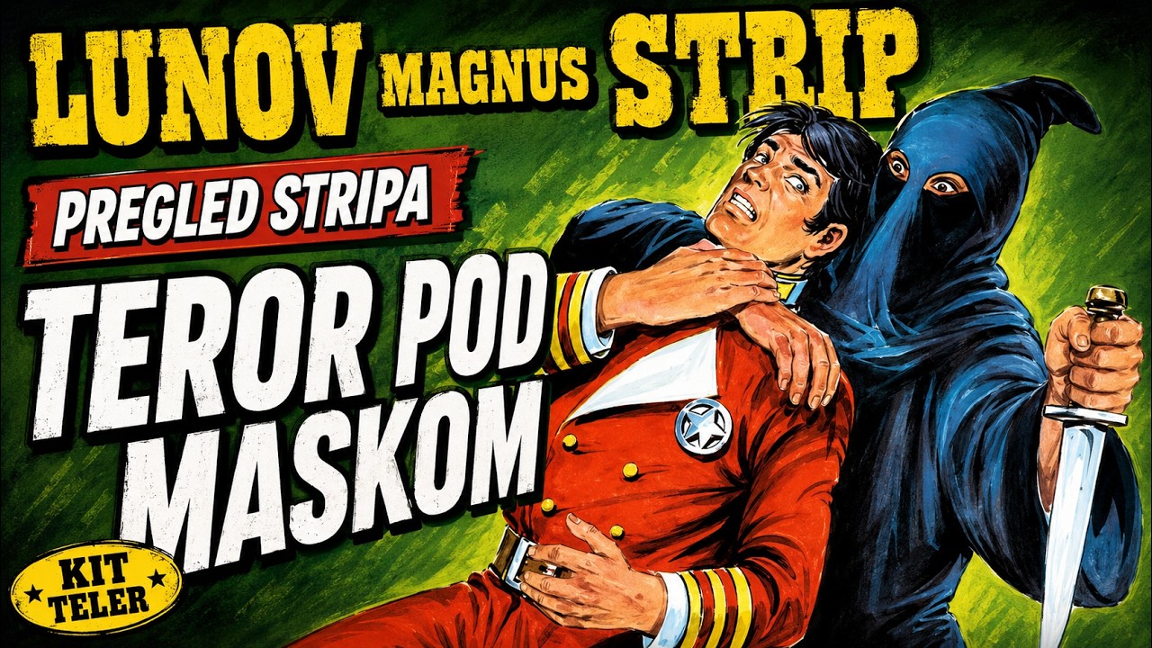 Kit Teler - Teror pod maskom - LMS 1074 / Pregled stripa