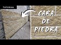 COMO CONSTRUIR UN MURO CON BLOCK CARA DE PIEDRA - Proceso EXPLICADO