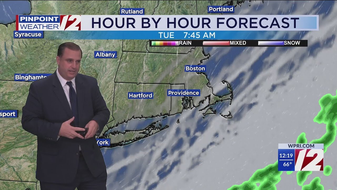 WPRI 12 Weather Forecast for 9/8/25: Clouds and sun today, drier - YouTube