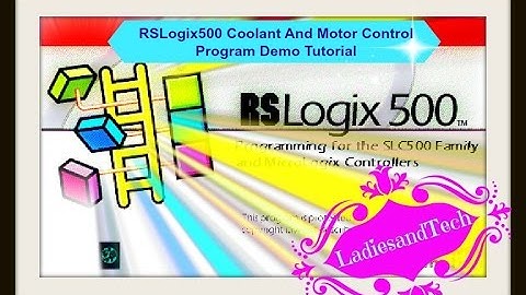 How to Create a RSlogix Program to Control a Cutting Motor and Coolant Pump Process