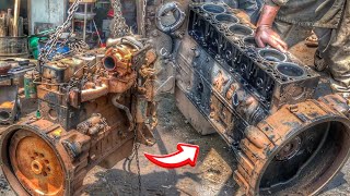How an Expert Mechanic Rebuild Cummins 6bt Diesel Engine by Master Mechanics 9,876 views 9 months ago 38 minutes