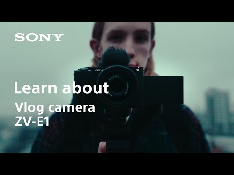 Learn about vlog camera ZV-E1 | Sony | α
