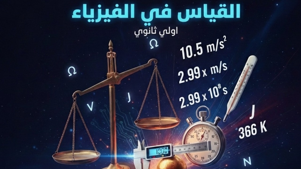الفيزياء من الصفر 🚀 | تابع درس القياس - مستر يوسف رضا - معهد الثلاثاء.