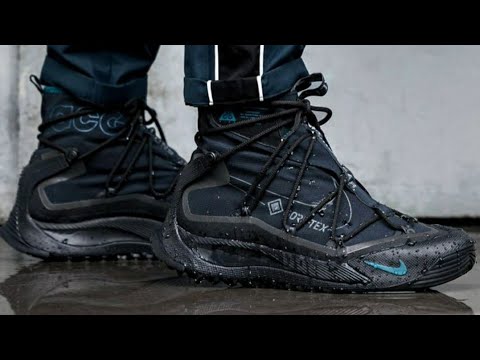 Зимние nike ACG air terra antarktik и более ранние версии