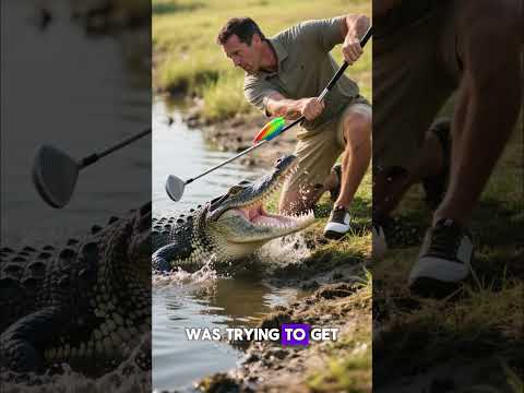 Central Florida Man Arrested for Beating Alligator with a Golf Club #breakingnews #facebookgaming