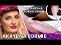 Paznokcie akrylowe na formie – jak zrobić? Przedłużanie paznokci akrylem na szablonie | Indigo Nails