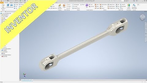 Connecting Rod - Inventor 2020 Training - Part Design