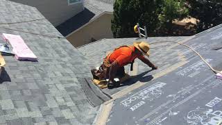 CALIFORNIA CUT VALLEY INSTALLATION TRICK | ROOFER TRAINING