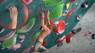 what is the hardest boulder i can campus??