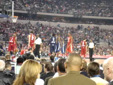 2010 NBA All Star Game Footage From Cowboys Stadium In Dallas