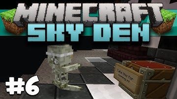 Minecraft Custom Map - Sky Den - Part 6 - Fritz Got Dem Moves! (Minecraft Skyblock Survival)