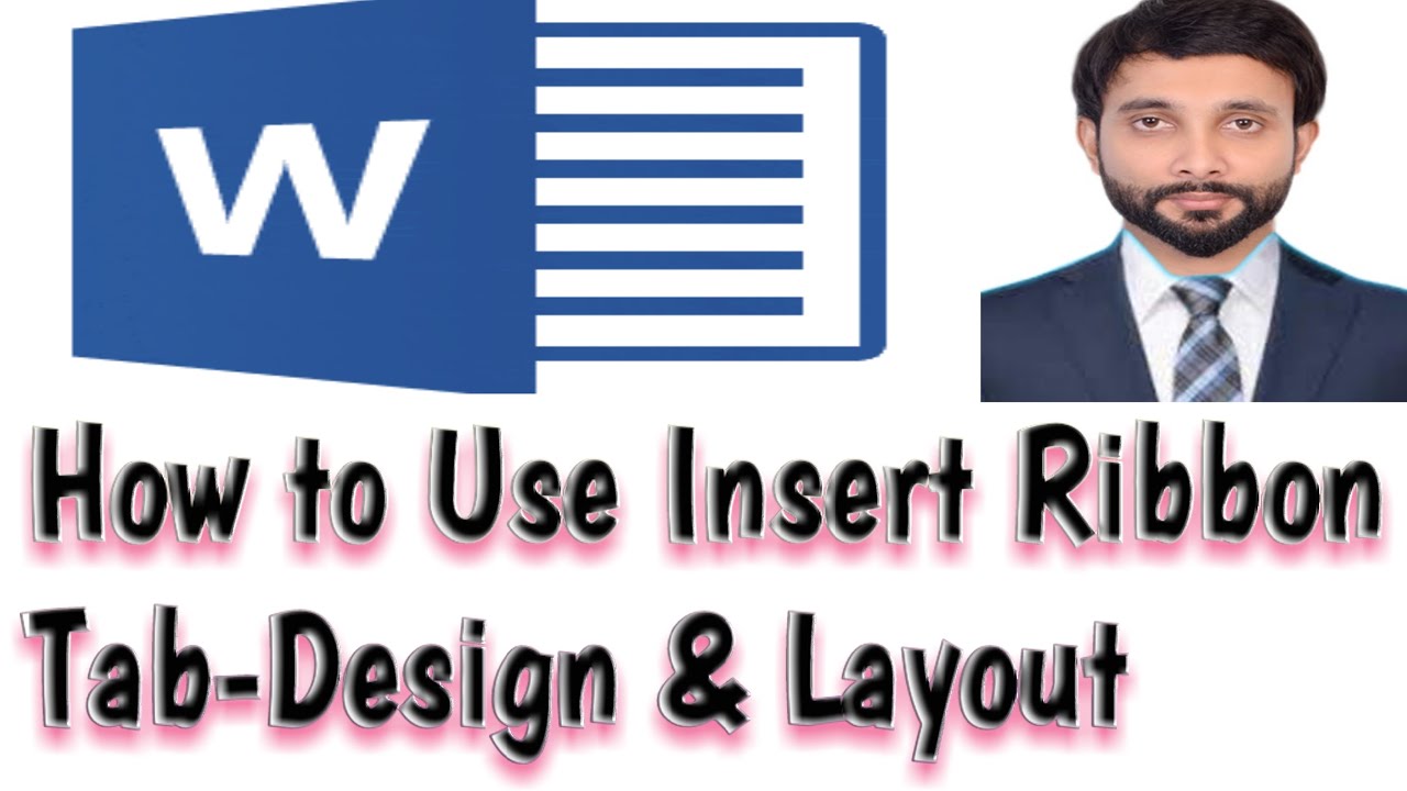 Microsoft Word 10,13,16,19 - INSERT Menu In Bangla - Complete INSERT ...