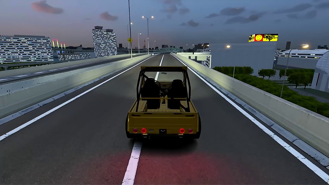 Assetto Corsa crusing in A suzuki samurai 80 ROTOR POWER - YouTube