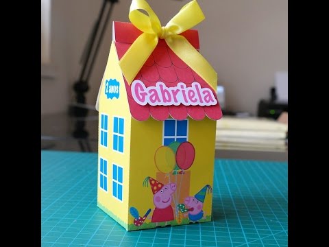 Casa da Peppa Pig para baixar e montar!  Casa de peppa pig, Casa de peppa, Casa  de muñecas de cartón