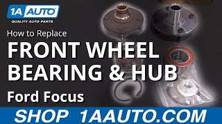 How to Replace Wheel Bearing & Hub 00-04 Ford Focus