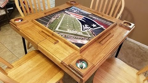 Patriots Domino Table