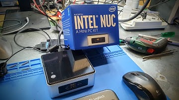Intel NUC5PPYH NUC Barebone Kit - Pentium N3700 Start to finish SSD 8GB RAM Win 10 Install Complete