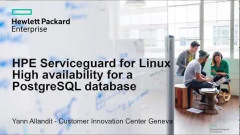 Serviceguard for Linux cluster protecting EDB/PostgreSQL