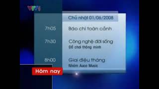 Vtv1 - Gtct Hôm Nay 5H35 - 12H00, 01.06.2008