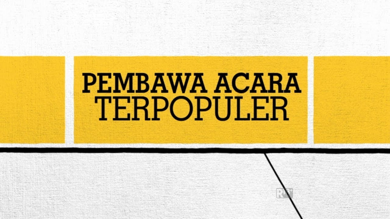Pemenang Nominasi "Pembawa Acara Terpopuler" - YouTube