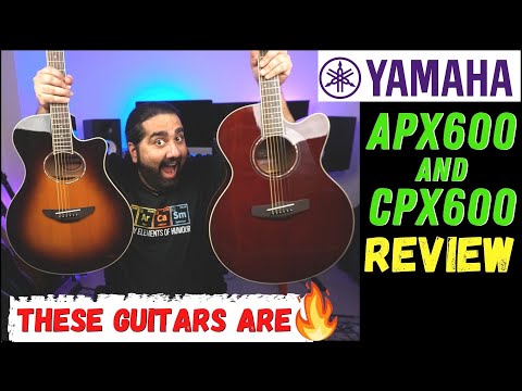 Gazab🔥Guitars | Yamaha APX600 And CPX600 Review