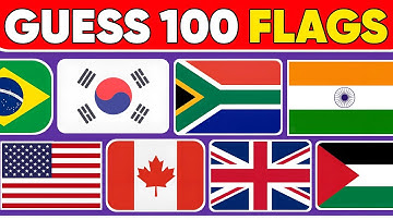 Can You Guess 100 Flags in 5 Seconds? | Ultimate Flag Quiz Challenge!