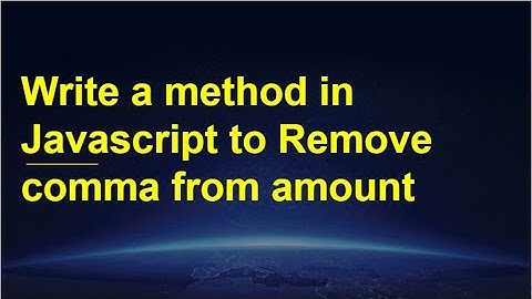 How to remove comma from number from string in JavaScript