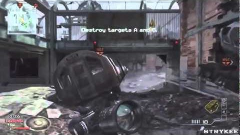 Call of Duty: Modern Warfare 3- Throwing Knife Kill Across The Map