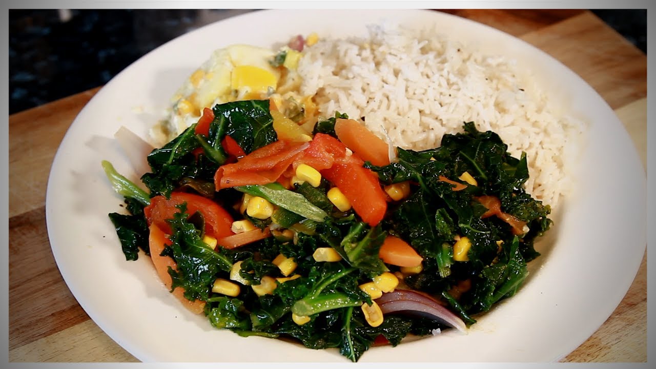 MEAT FREE MONDAY QUICK STEAMED VEGETABLES DISH WITH RICE | + VEGETABLE SOUP  #MEATFREEMONDAY 2020 | Chef Ricardo Cooking