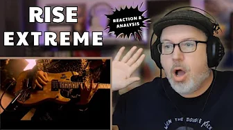 Nuno Bettencourt shreds my face off in RISE by EXTREME | First Time Listen/Reaction/Analysis