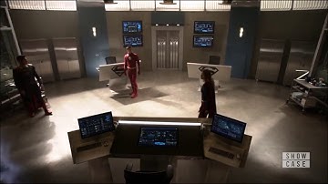 Supergirl 4x09 - Elseworlds Part 3.  Superman saw Kara and Barry die.