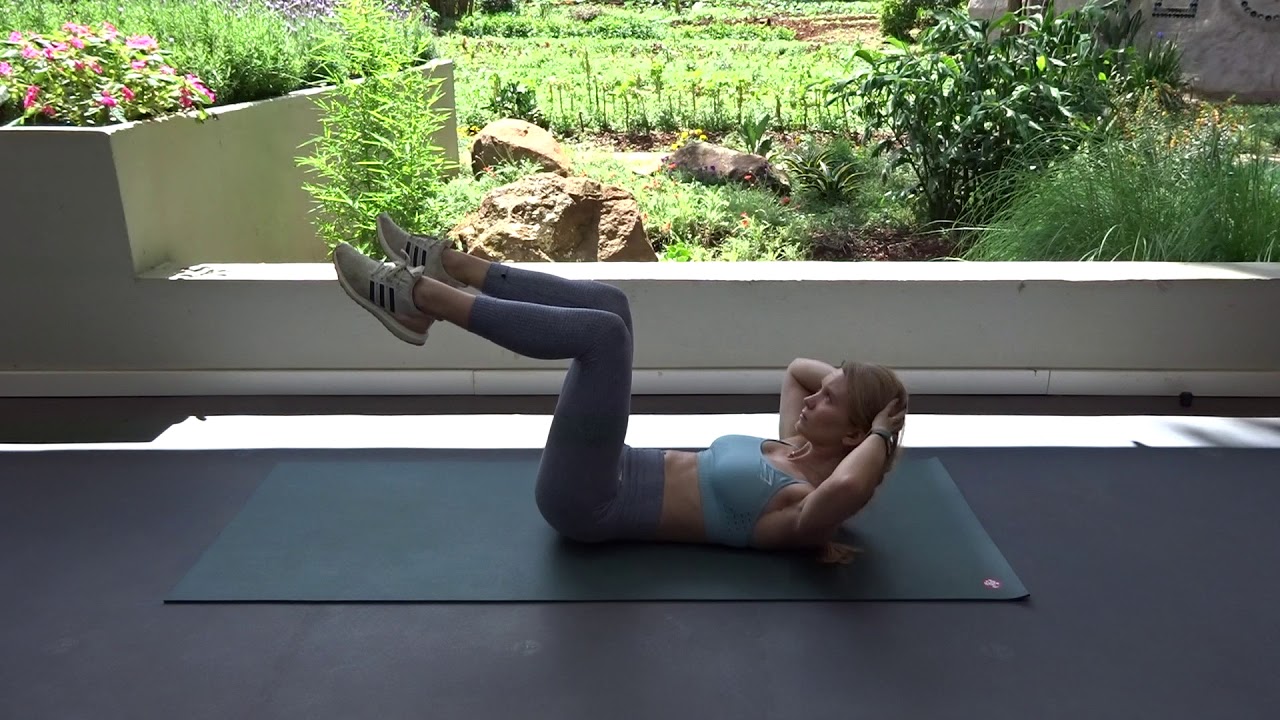 Knees Up Crunch YouTube