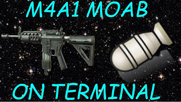 MW3: Quick M4A1 MOAB on Terminal! | Grinding For Gameplays!