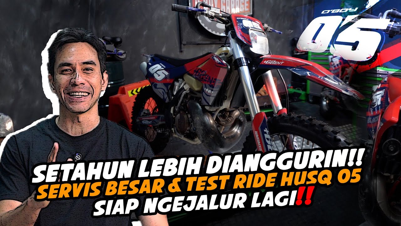 REBORN! HUSQVARNA TX 300 & GAS-GAS SIAP GAS POL LAGI | DIBIKIN MUDA LAGI SEBELUM TRABASAN!