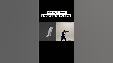 Making Roblox animations for my game #roblox #gamedev #anime