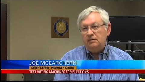 Test Voting Machines Before Elections