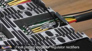 Regulator Rectifier potting stage