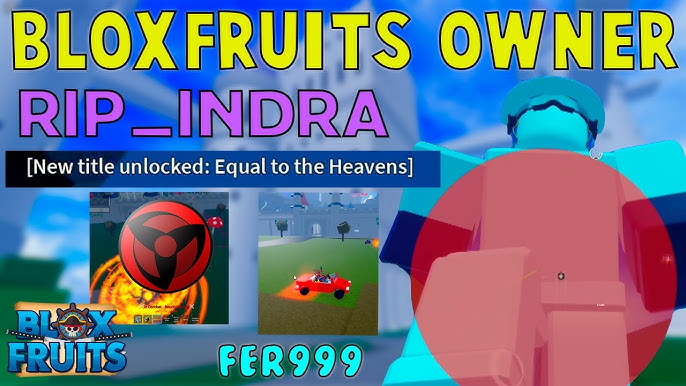 DERROTAMOS O RIP INDRA NA ATUALIZAÇÃO 15 DO BLOX FRUITS ‹‹ HIDRO ›› 