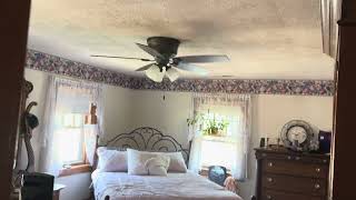 New hunter hugger ceiling fan review and problem 
