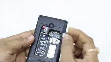 How to Insert Micro SD Card in Lumia 532