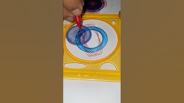 ‘’ Turning a €1 Spirograph design into a viral masterpiece’’ 😮 #shorts #spirograph #design #viral