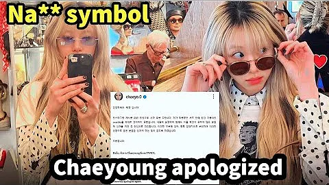 netizens angry at twice Chaeyoung wearing na** symbol t-shirt #chaeyoung