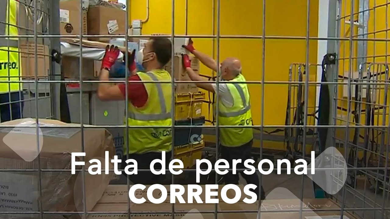 Correos denuncia la sobrecarga de trabajo y la falta de personal - YouTube